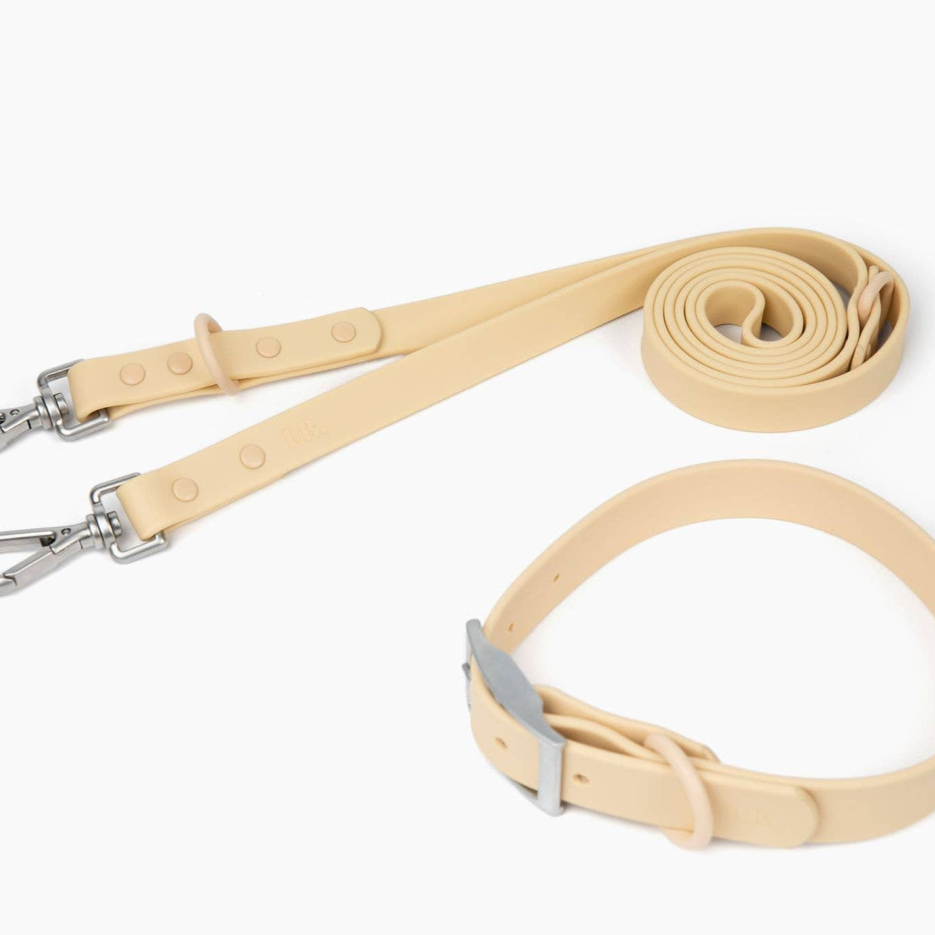 Waterproof Dog Collar - Nude