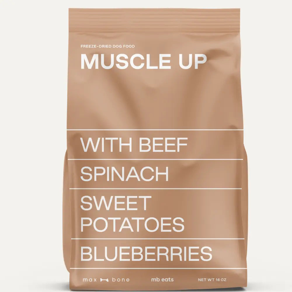Maxbone Muscle Up Beef Freeze-Dried Meal For Dogs
