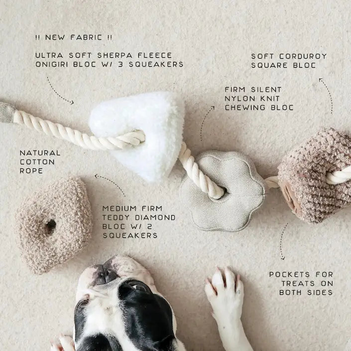 Lambwolf Blocs Enrichment Dog Toy