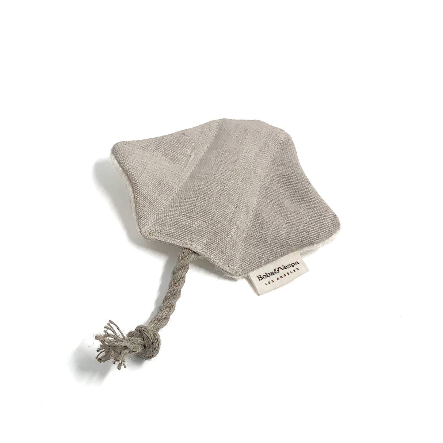 Stingray Cat Toy with Catnip - Hemp and Cotton - USA Made
