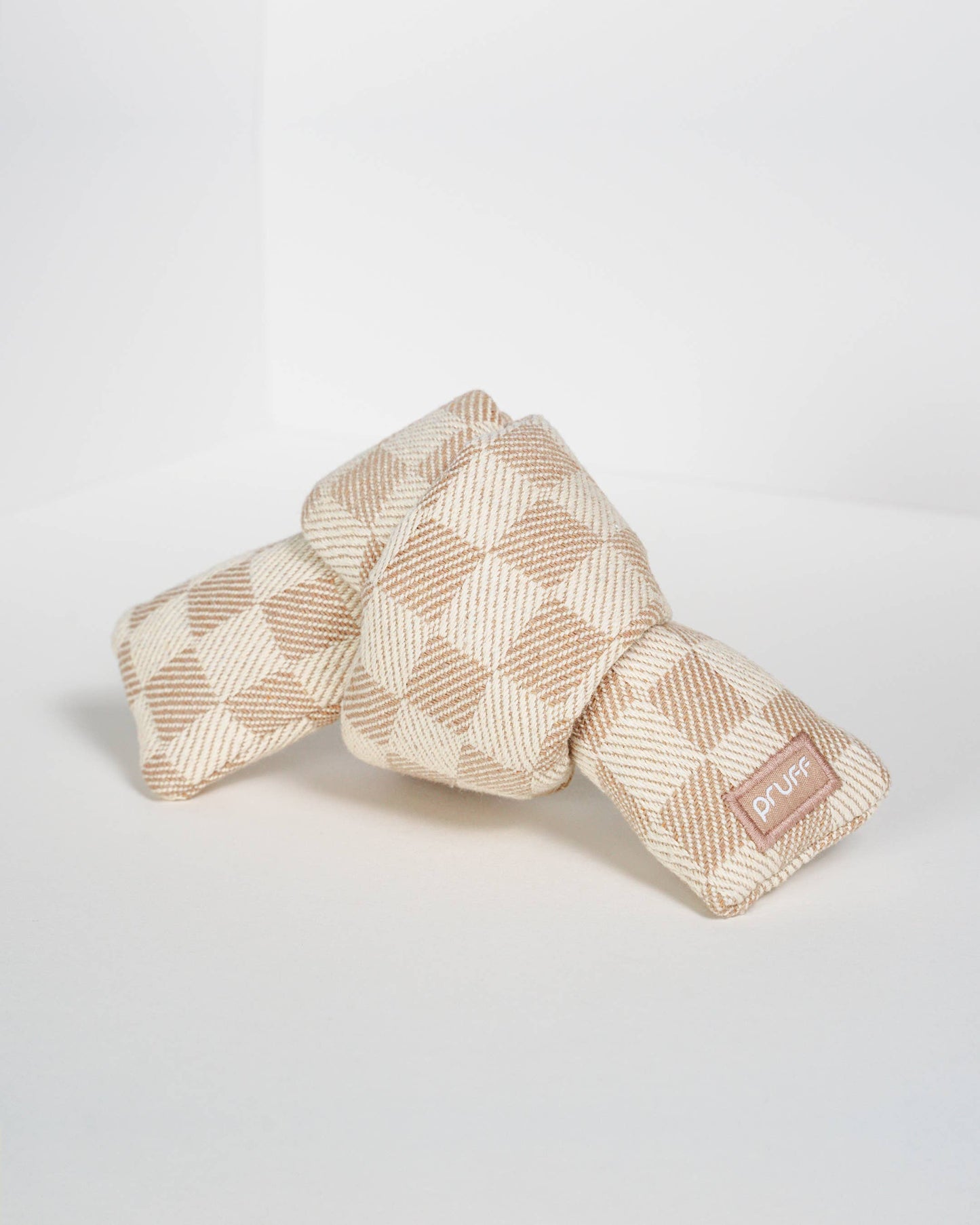 Checkered Knot Plush Toy