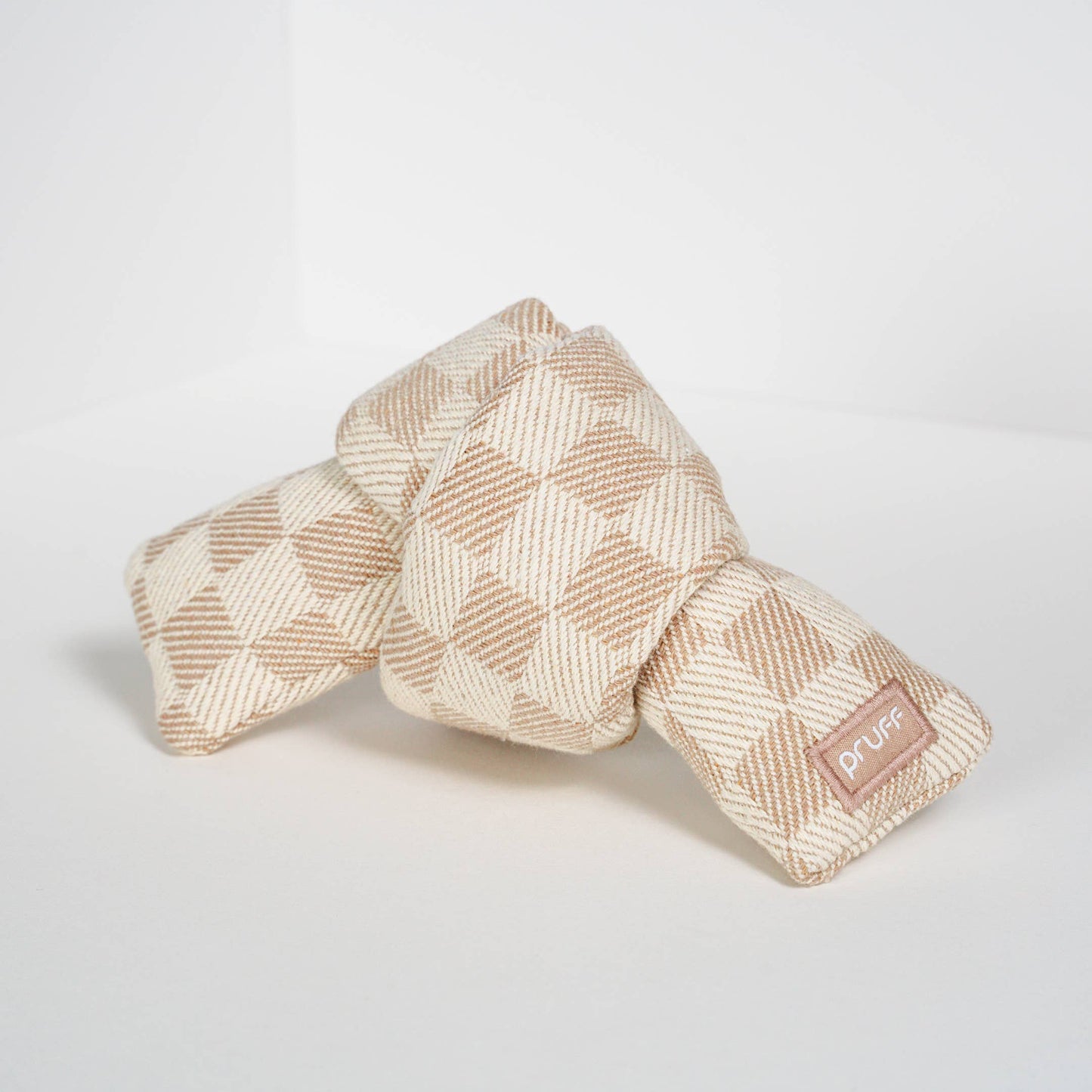 Checkered Knot Plush Toy