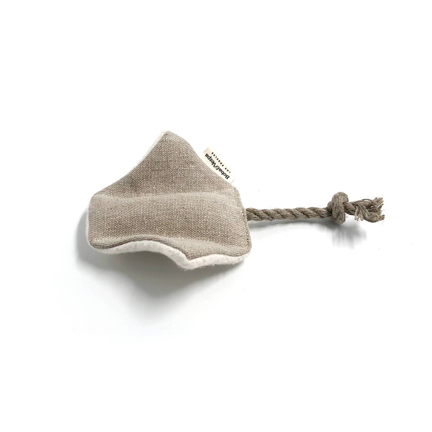 Stingray Cat Toy with Catnip - Hemp and Cotton - USA Made