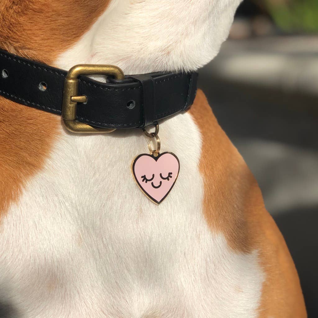 COMING SOON! Smiling Heart Pet ID Tag