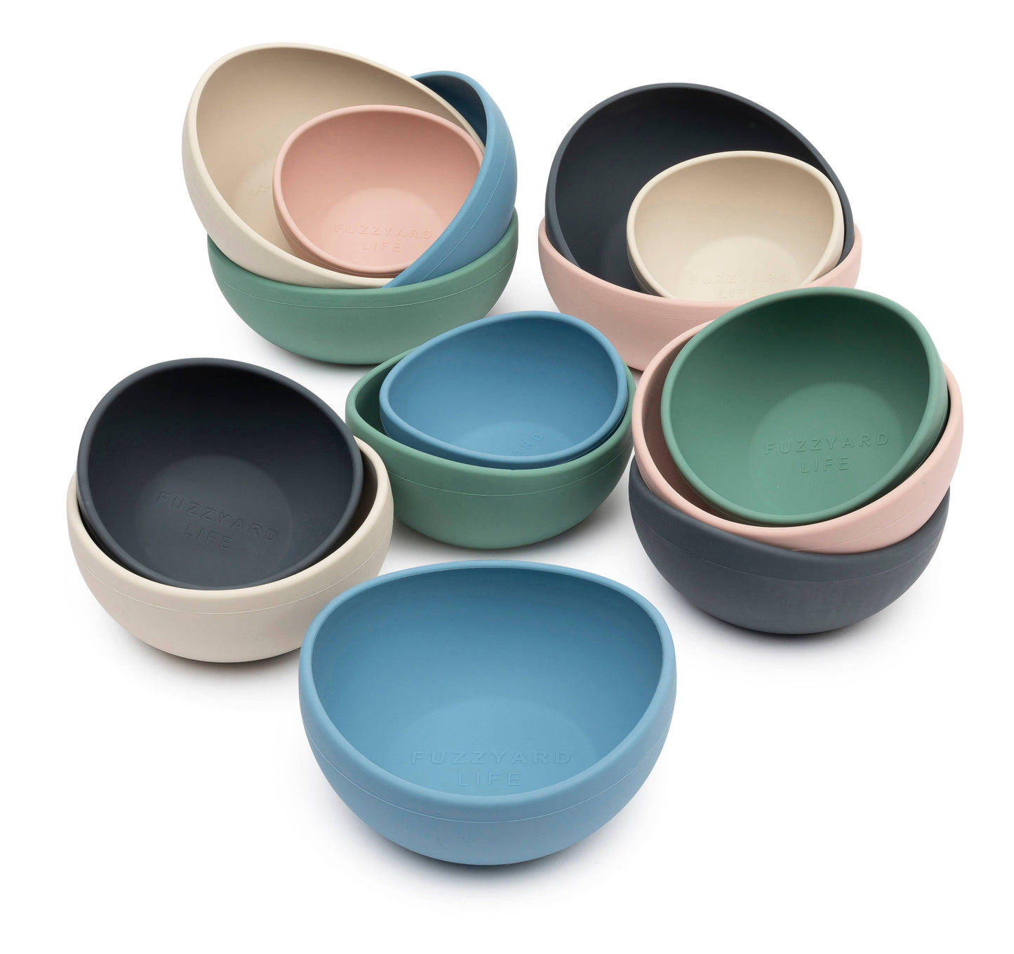 Silicone Bowl - Slate Grey