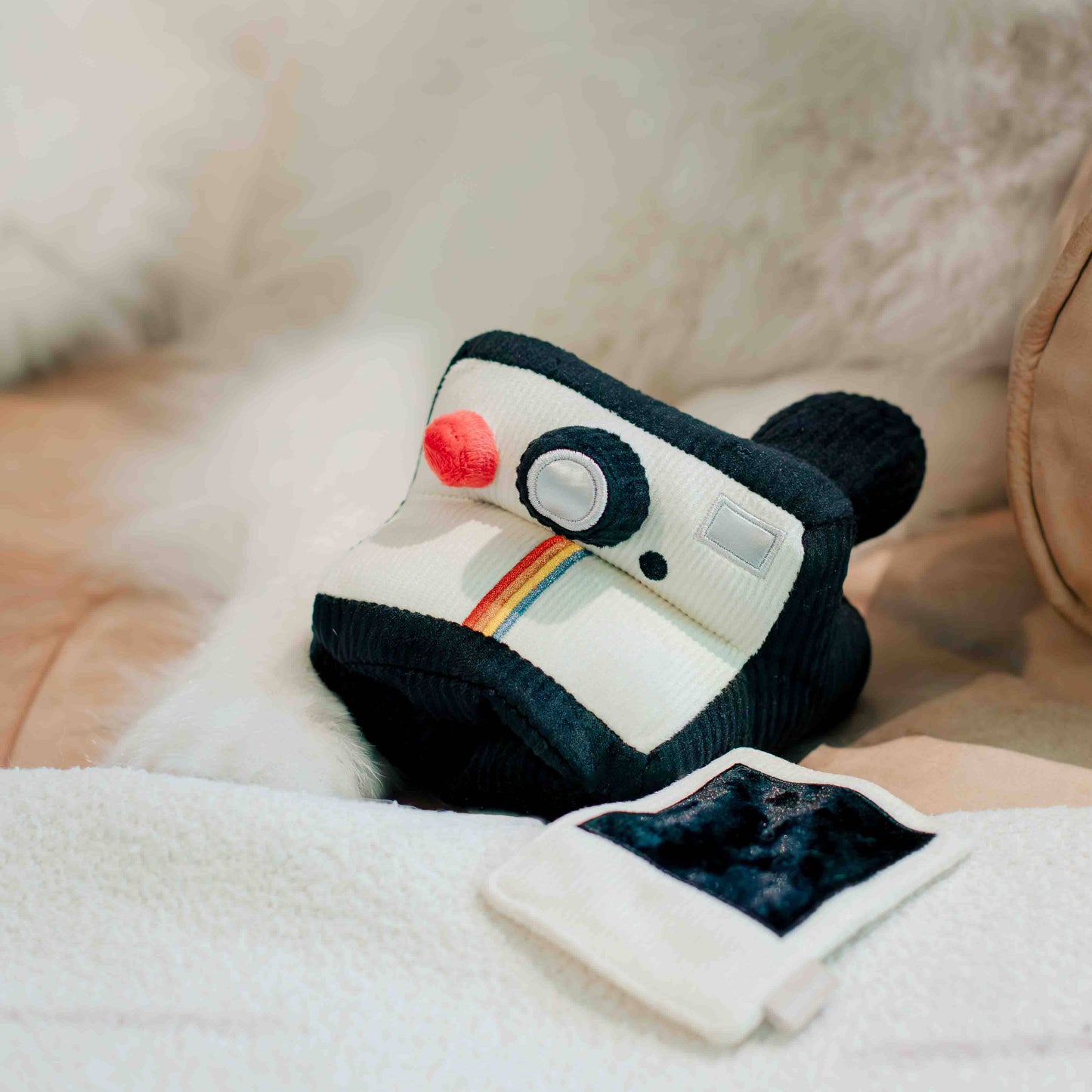 INSTANT CAMERA // ENRICHMENT DOG TOY // SNUFFLE TOY