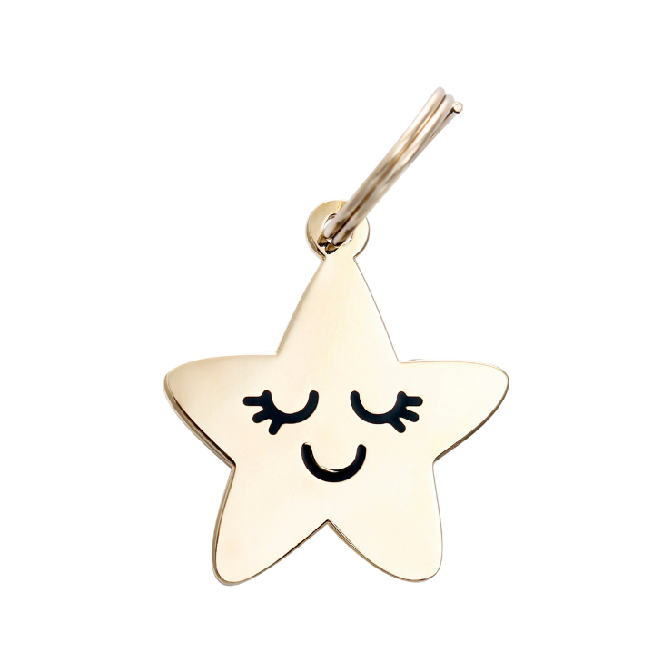 COMING SOON! Smiling Star Pet ID Tag