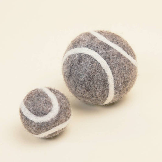 Small Gray KITTY TENNIS BALLS