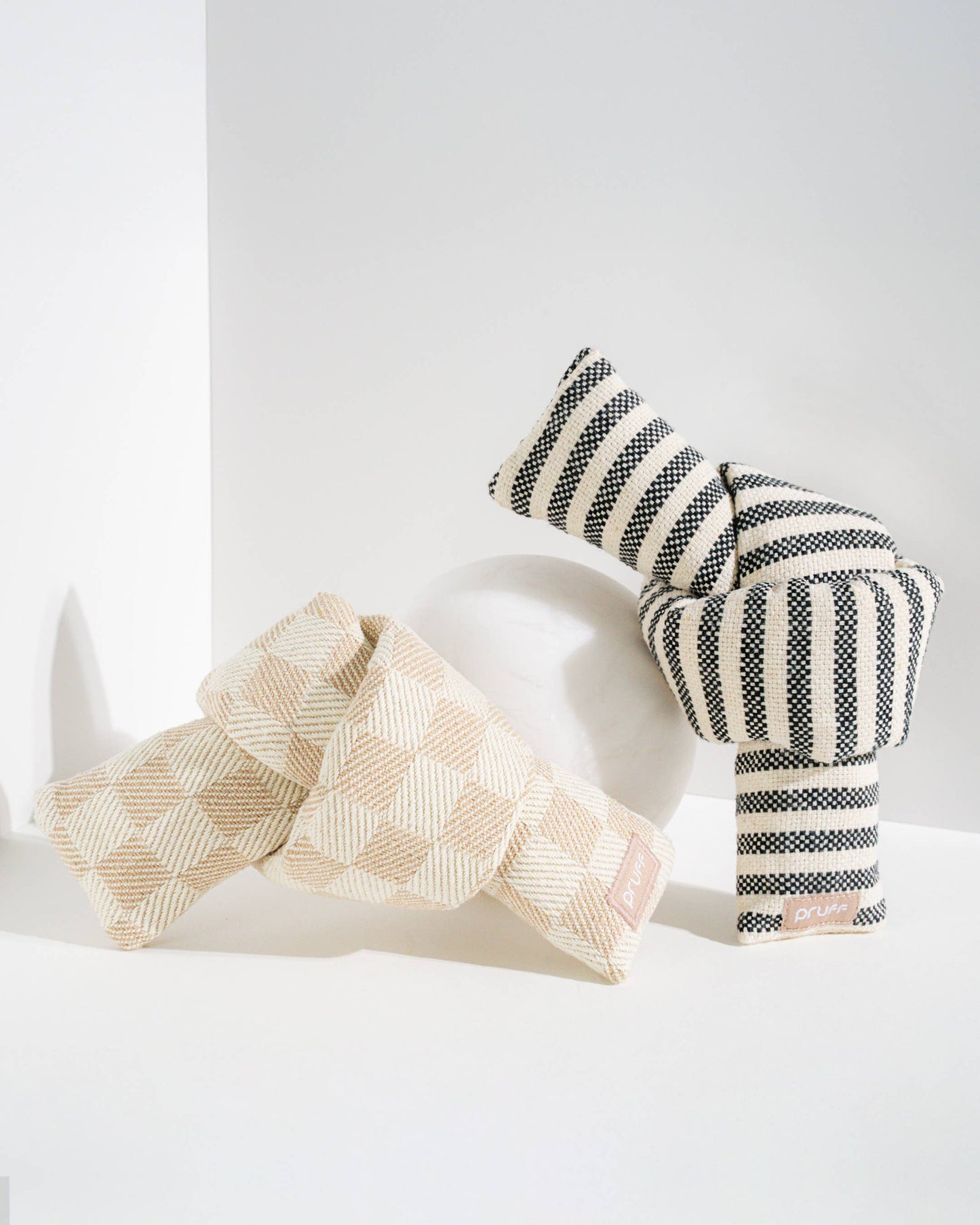 Checkered Knot Plush Toy