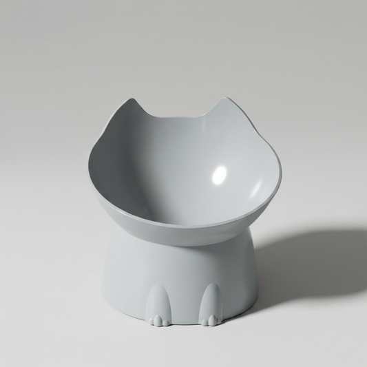 Ergonomic Raised Pet Bowl