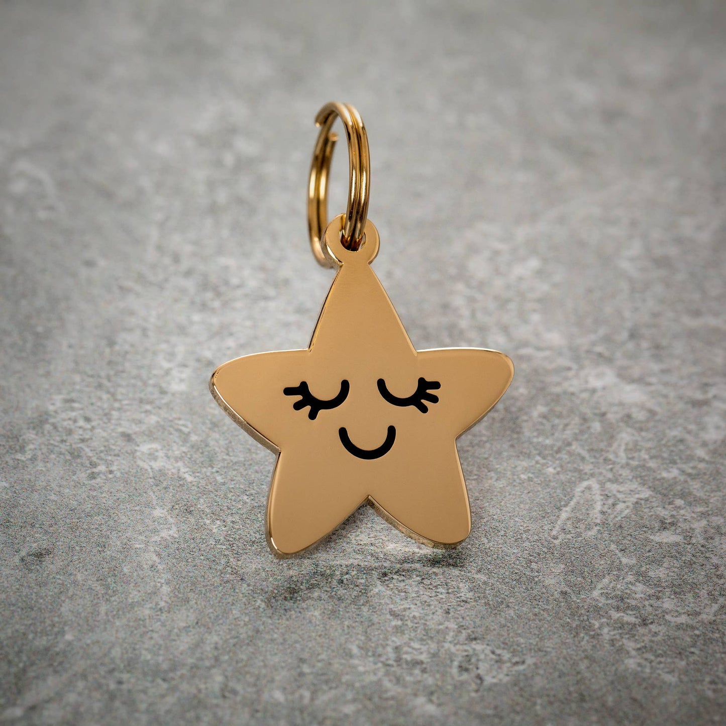 COMING SOON! Smiling Star Pet ID Tag