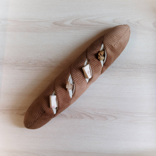 BAGUETTE//ENRICHMENT DOG TOY